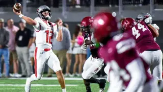 Seaborn Sets Alabama’s All-Time Passing Yard Record in Friday Night Heroics