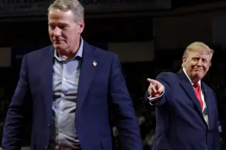Trump’s Rallies Focus on Male Physique as Ohio Senator Husted Trails in Polls