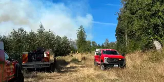 Hidden Meadows Fire: Evacuations Reduced as Crews Gain Ground in Clark County