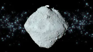 Millennium-Old Micrometeorite Swarm Scratched Ryugu's Surface