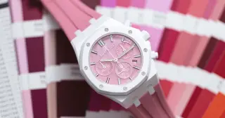 Serena Williams Debuts Pink-Ceramic Audemars Piguet Royal Oak Limited Edition