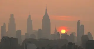 Canadian Wildfire Smoke Pushes U.S. Air Quality Into Unhealthy Range