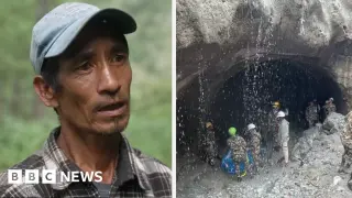 Drones and rafts aid Nepal tunnel rescue amid deadly floods