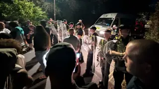 Masked far-right protests test UK police over anti-migrant actions in Dover and Portsmouth