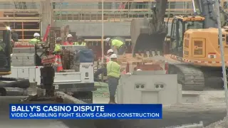 Bally's Chicago casino construction paused amid city dispute over video gambling