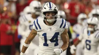 Colts Place Star Receiver Alec Pierce on Injured Reserve After Heel Aggravation