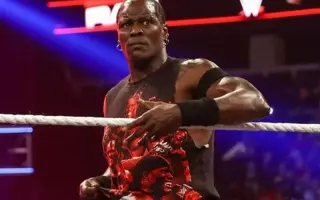 R-Truth Faces Medical Evaluation After Legitimate Injury Halts SmackDown Match