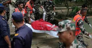 Two Survivors Rescued Alive From Nepal Hydropower Tunnel Nine Days After Floods