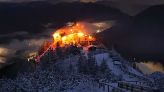 Arson suspect detained after fire guts Hitler’s Eagle’s Nest retreat in Bavaria