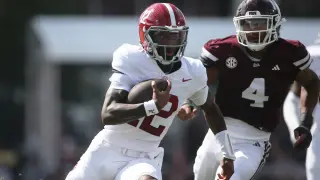 Alabama’s 56-23 Rout Ends Mississippi State’s Playoff Bid and Taylor’s Heisman Hype