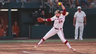 OU's Lowry Fires Seven-Inning Gem in 3-0 Series-Opening Win at Texas
