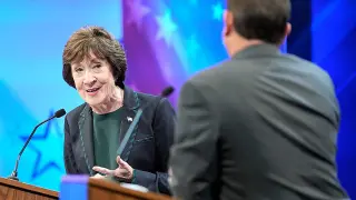 Maine Senate Debate Ends With Heated Clash and Collapsing Support for Collins
