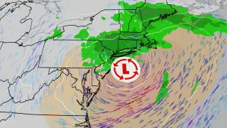 Nor'easter winds down in Northeast as rain and flooding risks linger into Monday