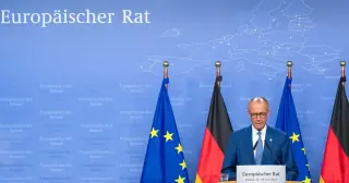 Merz leads a bloc pressing deep EU budget cuts as Costa seeks a deal