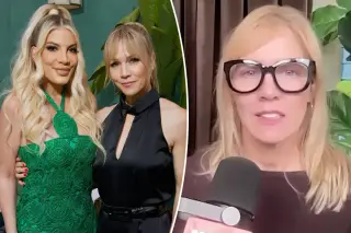 Garth Signals Heartache as Spelling Exits BH90210 Rewatch Podcast