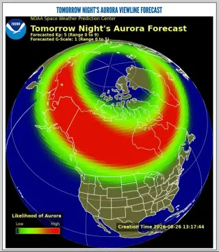 Solar Storm Could Paint Northern Lights Across US Skies This Week