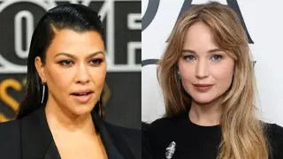 Kourtney Kardashian Jokes About 'Slapping' Jennifer Lawrence After Public Criticism