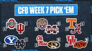 Week 7 College Football: Ohio State-Indiana Rematch and Notre Dame-BYU Test Headline Loaded Slate