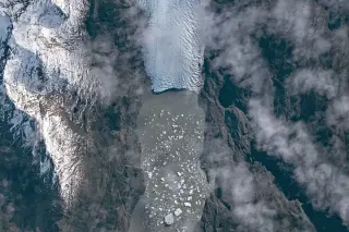 Patagonian Icefield's Tyndall Glacier Calving Sparks New Icebergs