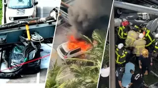 Brickell Drill Rig Collapse Injures Four, Traps Two Workers