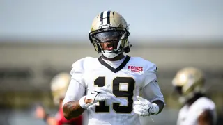 Barion Brown Emerges as a Real Threat in Saints Camp Day 7