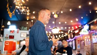 Nebraska Senate hopeful confronts leaked audio targeting Trump voters