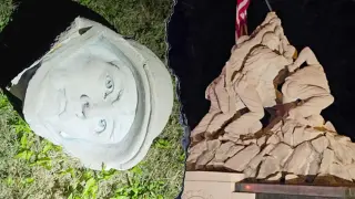 Suspect Held Without Bond After Sledgehammer Attack on Quantico Iwo Jima Monument