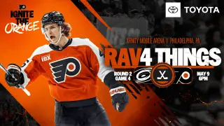 Flyers Seek Spark in Game 4 as They Face 0-3 Hurricanes