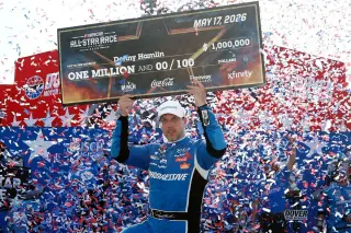 Hamlin Wins $1M All-Star Prize, But Cup Stats Won't Budge