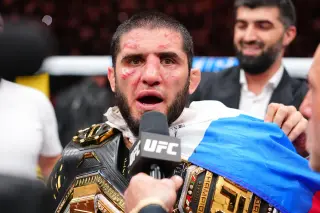 Makhachev fires back at Holloway over two-belts UFC 330 celebration