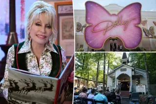 Dollywood unveils Dolly Parton tribute with waterfall, stained glass and a Dream Maker