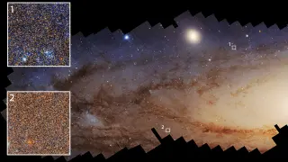 Hubble’s deep dive shows Andromeda winding down its star formation