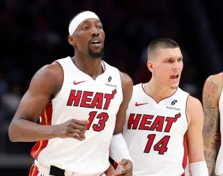 Herro stays silent on Las Vegas incident with Bam Adebayo