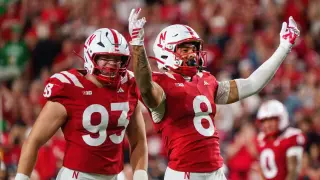 Nebraska's Defensive Depth Shines in North Dakota Win with Strong PFF Grades