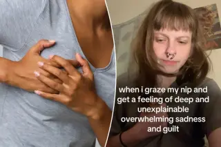 Nipple stimulation can spark sudden sadness—what 'sad nipple syndrome' really is