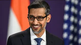 Alphabet Rockets on AI Push, Google Posts Best Month Since IPO