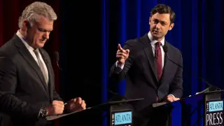 Ossoff Rejects 2028 Bid as Georgia Debate Turns to Epstein and White Nationalism