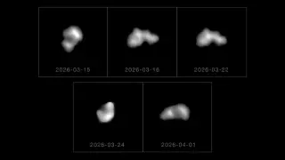 Solar system’s first trilobate asteroid spotted, with a tiny moon in tow