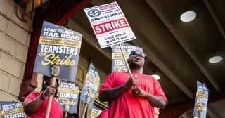 LIRR strike upends New York commutes as remote-work urged