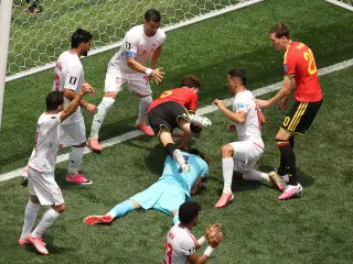 Red-card drama seals goalless Belgian-Iran draw in LA