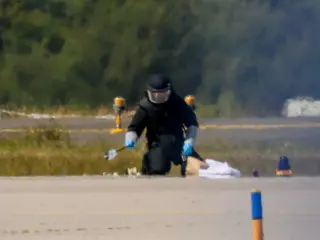 Drone laden with explosive device prompts security probe at Leipzig airport