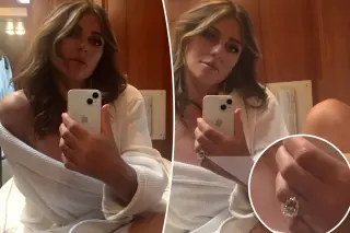 Hurley's New Diamond Ring Sparks Engagement Speculation Amid 'The 'Burbs' Filming