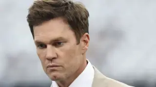 Brady Blurts Expletive On-Air After Daniels' Elbow Injury