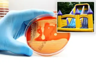 Outbreak of drug-resistant MRSA tied to inflatables sickens 48 Irish kids