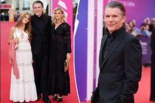 Ethan Hawke Turns Deauville Premiere Into a Family Affair