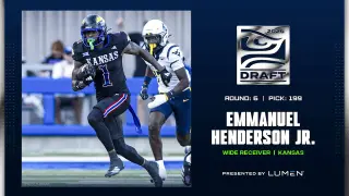 Seahawks Draft Kansas WR Emmanuel Henderson Jr. at No. 199