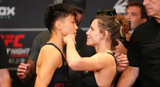 UFC Shanghai card intact despite rare dual weight miss in strawweight bout