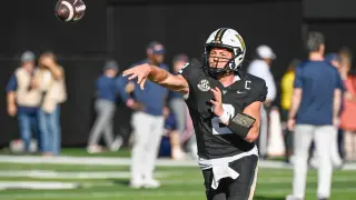 Ravens release Vanderbilt QB Diego Pavia ahead of training camp
