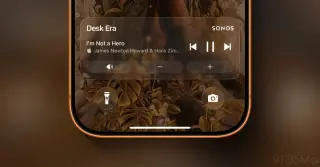 Sonos Brings Live Activities to iPhone Lock Screen