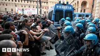 Bologna erupts as death during police restraint sparks protests and investigations